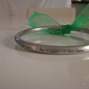 Bomb to Bracelet - Be the LIGHT Bangle
